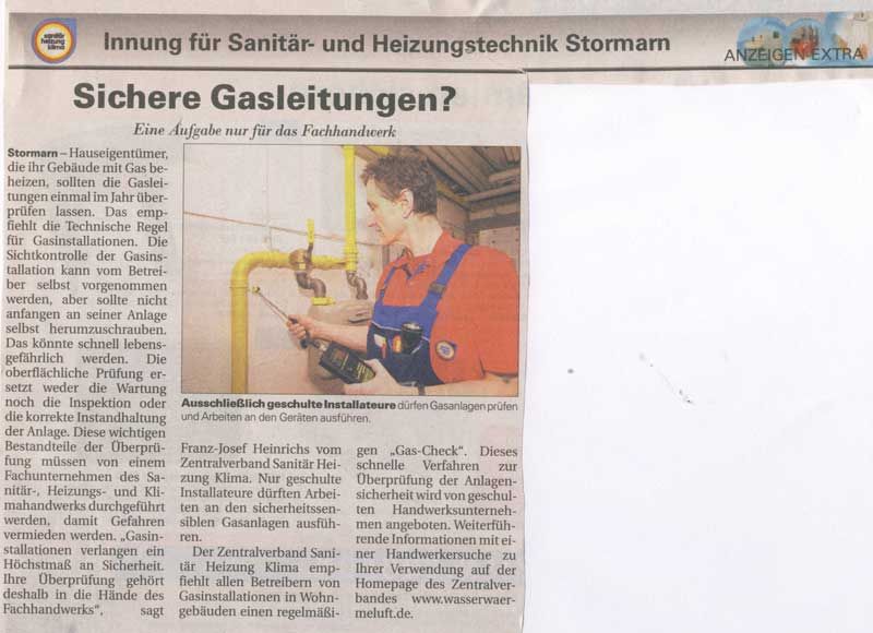 Joachim Lahmann GmbH in der Presse